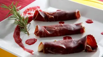 Cecina de Buey con Micuet de Pato